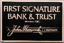 Bronze identification plaque - Bronze identification plaque -
